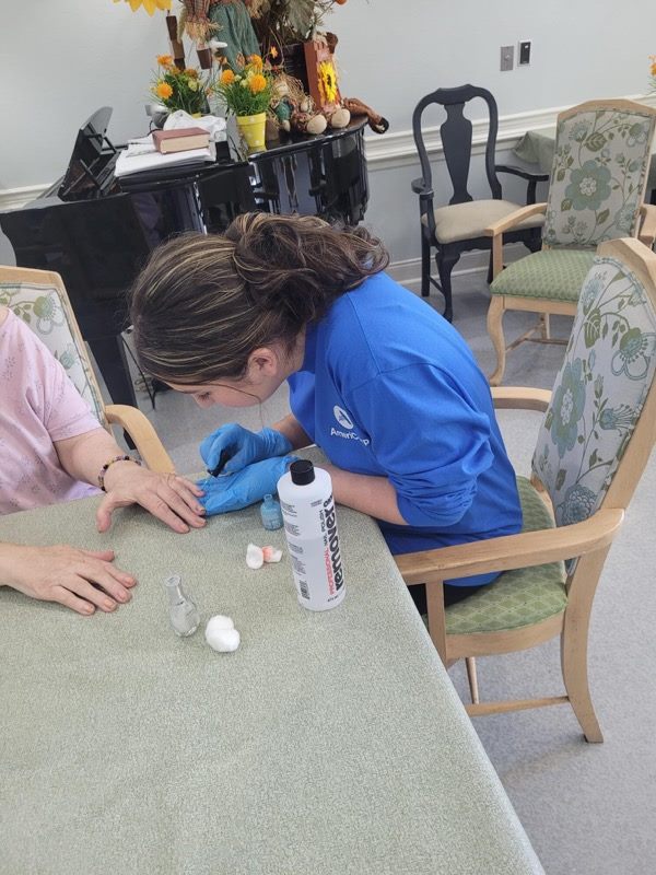 CPierce, Painting Nails @ Mboro N&R